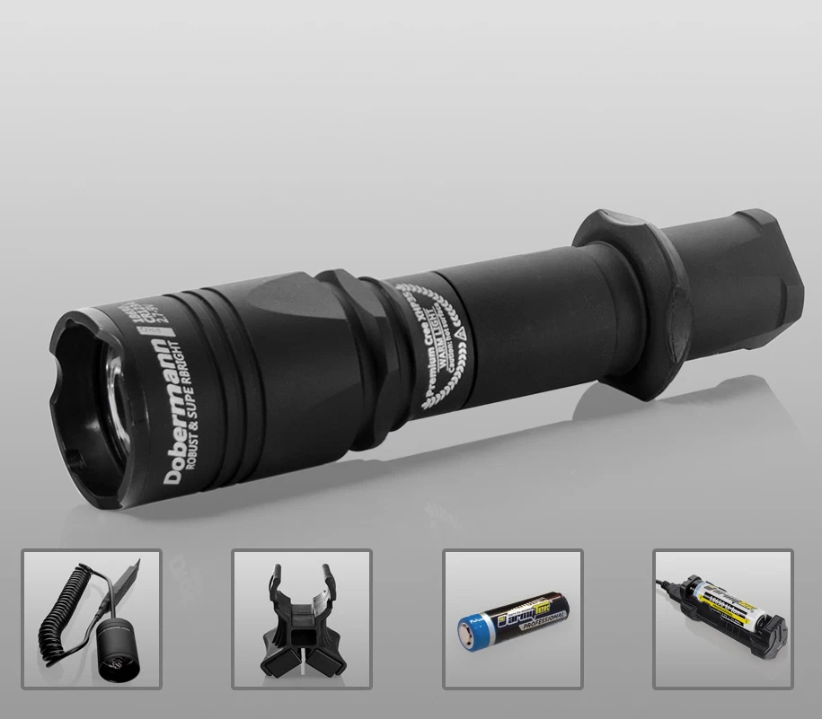 Armytek Dobermann Pro vadász lámpa szett Armytek Dobermann Pro vadász lámpa szett