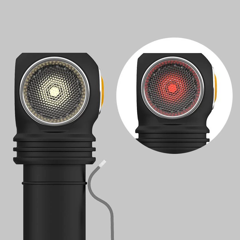 Armytek Wizard C2 WR Magnet USB fejlámpa hideg fehér és vörös fényű Armytek Wizard C2 WR Magnet USB fejlámpa hideg fehér és vörös fényű