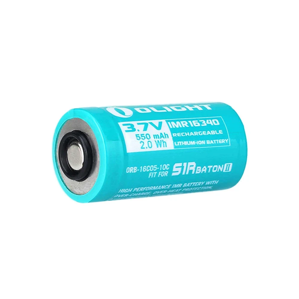 Olight RCR123A Litium-ion akku 550mah (módosított) Olight RCR123A Litium-ion akku 550mah (módosított)